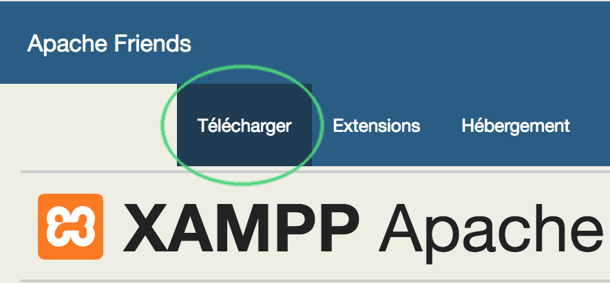 rendez vous sur la page de téléchargement